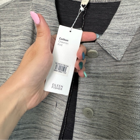 Eileen Fisher classic collar jacket - Picture 5 of 9